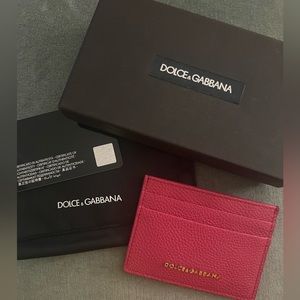 *NEW* Dolce and Gabbana Card Wallet *Authentic with box*